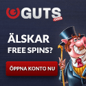 10 Free Spins på Guts Casino