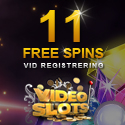 11 Free Spins på Videoslots.com