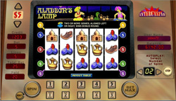 Aladdin’s Lamp (Cryptologic) Screenshot