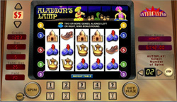 Aladdin’s Lamp (Cryptologic) Screenshot