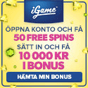 50 Gratisspins på iGame Casino