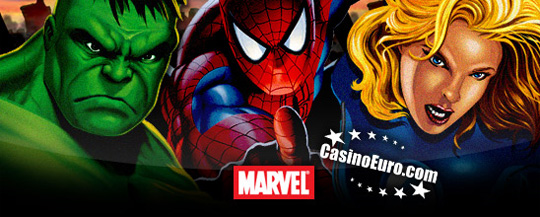 Marvel Slots på Casinoeuro
