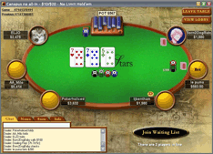 PokerStars Bord