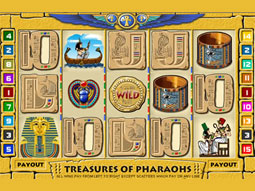 Treasures of Pharaohs Screenshot