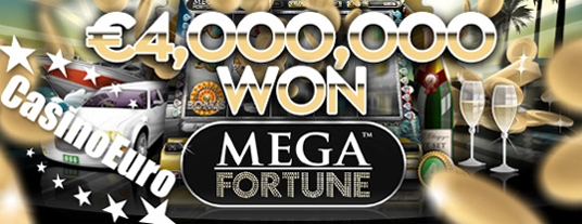 Jackpott på Mega Fortune