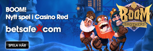 Free Spins på Boom Brothers i Betsafe Casino Red