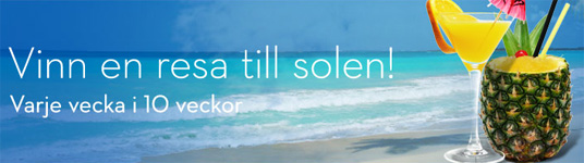 Vinn Solresa med Betsson Casino