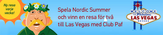 Vinn en resa till Las Vegas med Paf Casino