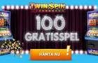 100 free spins på Twins Spins