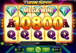 Twins Spins Mega Win