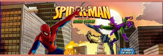 Spiderman attack of the Green Goblin