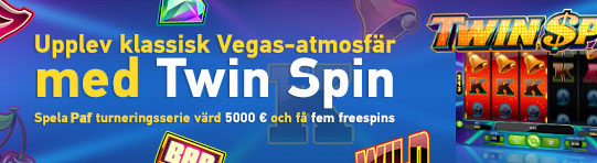 Twin Spin turnering på Paf