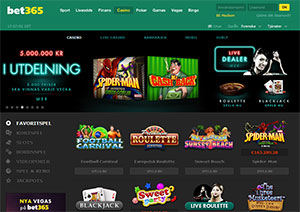 bet365 Casino Lobby 2014