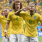 Brasilien mot Chile