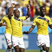 Colombia mot Elfenbenskusten