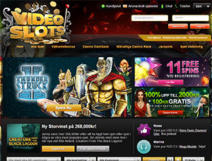 Videoslots Casino Lobby 2014