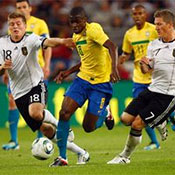 Brasilien mot Tyskland