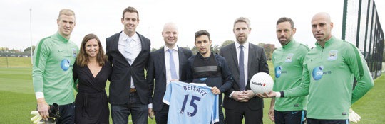 Betsafe Manchester City Sponsor