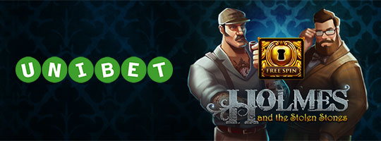 Unibet turnering Holmes and the Stolen Stones