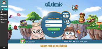 Cashmio Casino Lobby